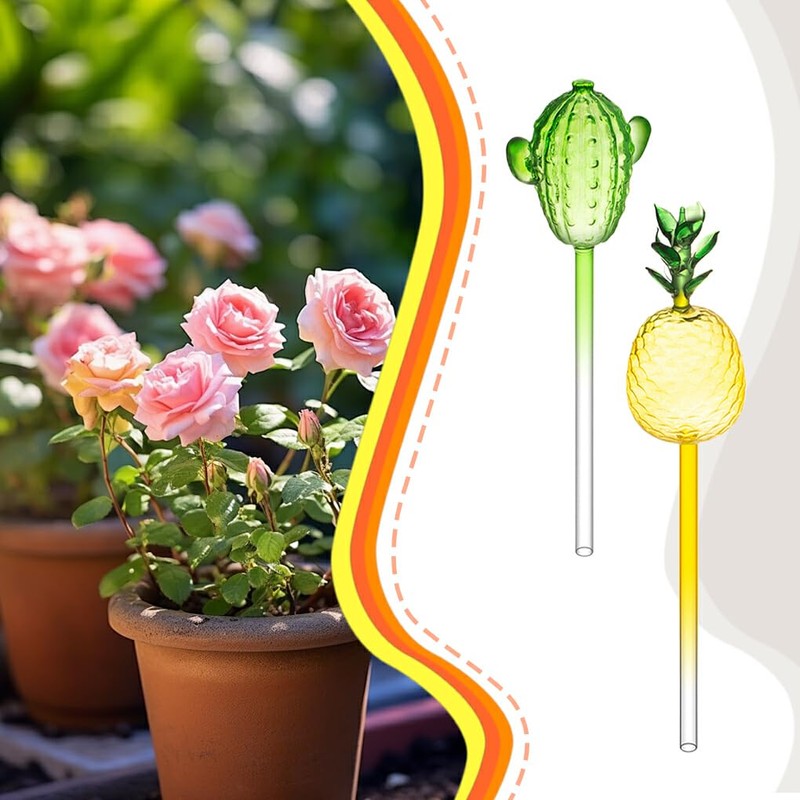 2pack/lot Vacation Plant Watering System Plants Hydrated While Re Away