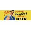 Yuengling's Pottsville Beer New Metal Sign: Ships Free - 6 x 18" Made in USA!