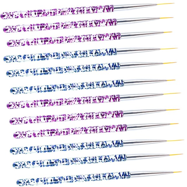 Baluue Nail Art Brush 12 Pieces Set Ultra-fine Brush Pen