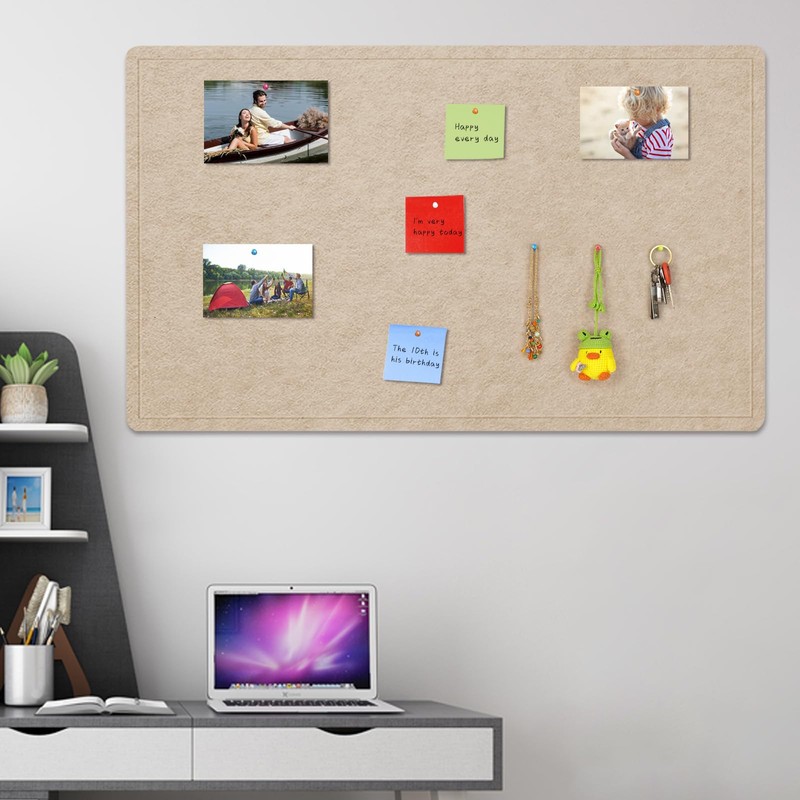 Large Cork Bulletin Board - 60 X 36 Inches With