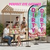 WODICY Dirty Soda Feather Flag with Poles 8.2ft Soda Bar