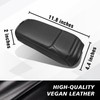 Muslogy Center Console Armrest Cover Compatible with Nissan Kicks S