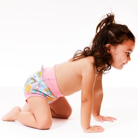 Splash About Happy Nappy Duo Swim Nappy, Up & Away, 3-4 Years