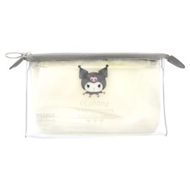Sunstar Stationery Sanrio S2318415 Clear Pouch, Mitte Mitte, Black, Black