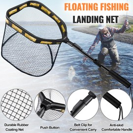 PLUSINNO Black Fish Claw Control DeviceCS10-02，with Multifunctional Fishing Pliers and Fish Lip Gripper