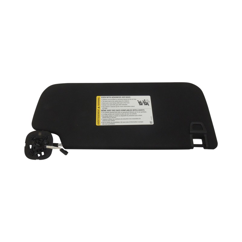 General Motors 84637505 Sunshade Sun Visor Left Black Lighted OEM