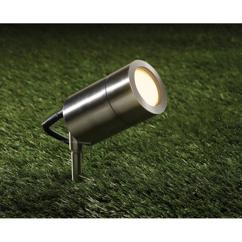 Long Life Lamp Company Stainless Steel Garden Ground Spike Light