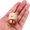 sourcing map 4 Pcs Aluminium Potentiometer Knobs, 1/4" (6mm) Universal