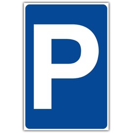 Parking sign Parking Sign Aluminium Dibond 200x300 mm – 3 mm Thick