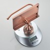 Red Copper Bath Toilet Paper Holder with Phone Shelf, Wall