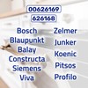 MONTERAL Oven Seal 440 x 325 mm 00626168 for Bosch