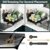 Epicano Dish Drying Rack for Kitchen Counter,Space-Saving Dish Rack,Rustproof Dish