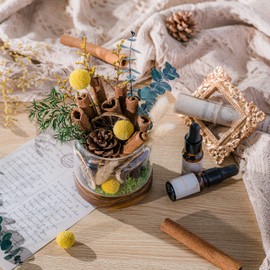 Natural dired Flowers Aroma Diffuser in Gift Box |Home Decor Oil Diffuser| Diffusers for Essential Oils Large Room |