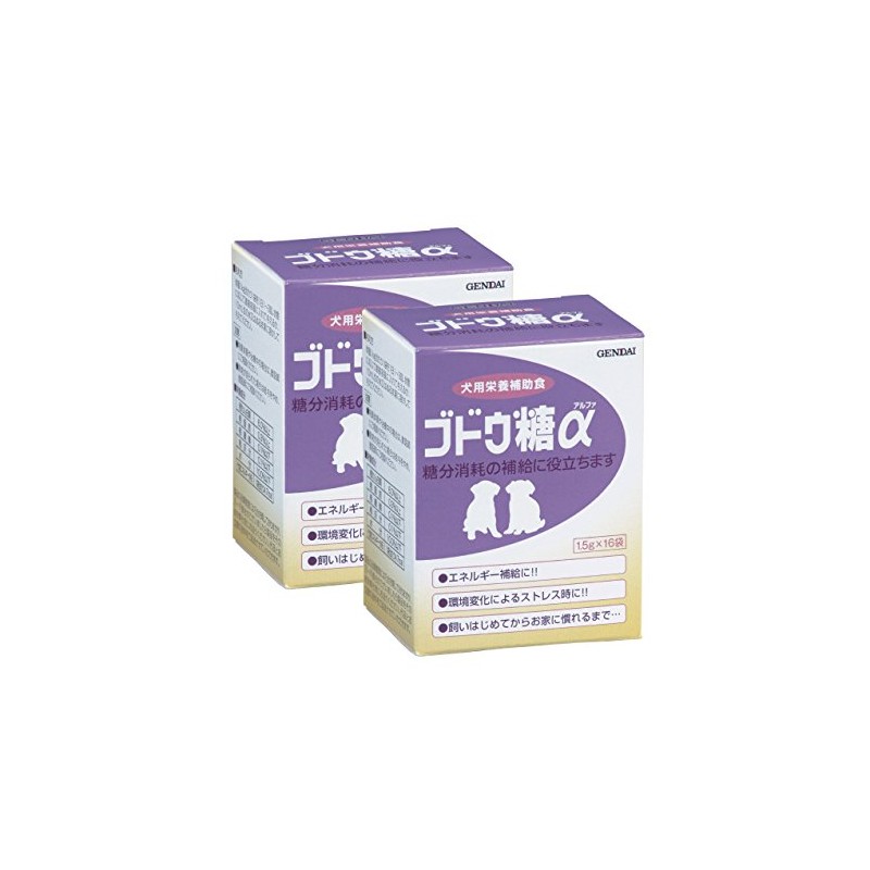 gendai (GENDAI) Dextrose Alpha Dog Powder 1.5 G X 16