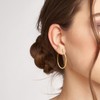 KKR 14K Gold Earrings for Women Statement 14K Gold Hoop