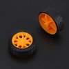 78pcs Plastic Gears Axle Belt Bushings Pulley Belt Worm Rack