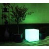 Mr.Go 12-inch Rechargeable Magic LED Light Cube Stool with Remote