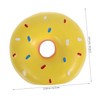 Generic Realistic Donut Squeaky Dog Toy Latex Interactive Chew Toy