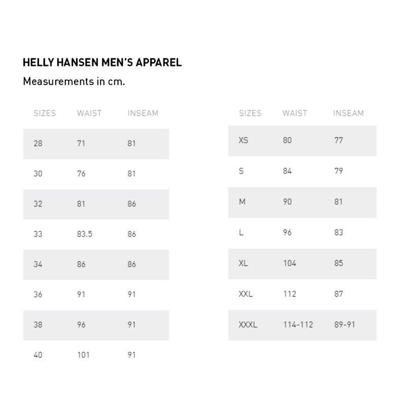 Helly-Hansen Men's HH QD Cargo Shorts 11", 980 Ebony, 42