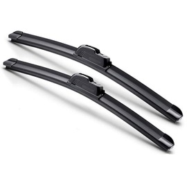 Windshield Wipers WIPER 2 Blades Set -18"+18" Type-G Replacement Wiper Single Blades For Original Equipment U/J Hooks
