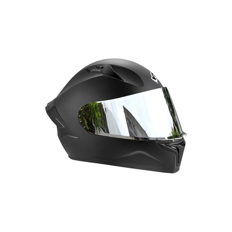 MOCOERL Casco Integral para Moto Certificado Dot con Bluetooth Puede