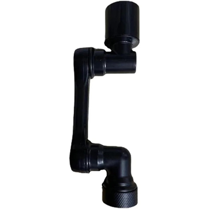 Extensor de rotación grifo universal, aireador negro, filtro antisalpicaduras, cocina,