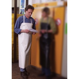 The PVC Apron GUTTASYN White
