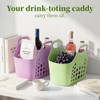 30 Pack Shower Basket - Portable Storage Shower Caddy with
