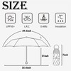 LHLZNB compact folding umbrellas，uv protection umbrella，small umbrella windproof strong，Lightweight Umbrella