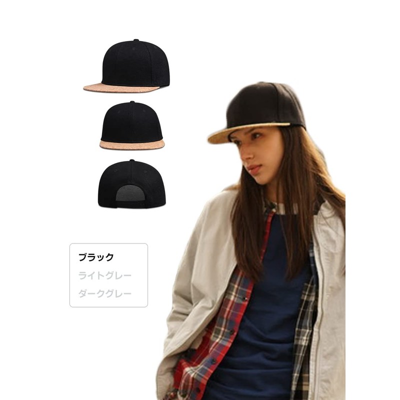 Laquest Felt & Cork Cap, Flat Brim, Men's, Women's, gray