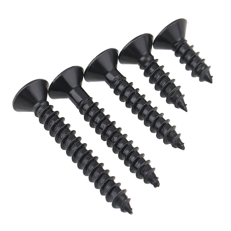 MACHSWON 50 PCS Hex Head Screw Bolts M5*25mm Carbon Steel
