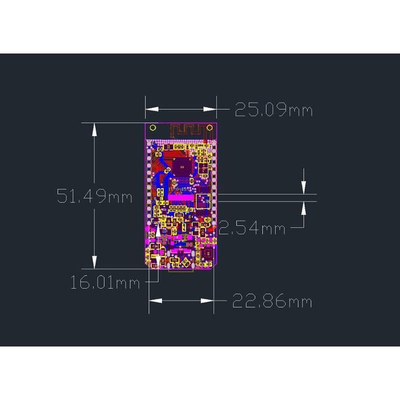 HiLetgo ESP32 Kit WiFi LCD ESP-32 visualización LCD de 1.14