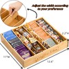 Lyellfe 2 Pack K Cup Holder for Drawers, Bamboo Tea