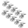 10Pcs Force Magnet Magnetic Clip L40 Axe Stainless Steel 32mm