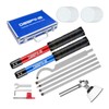 DEEFIINE Carbide Tipped Wood Lathe Turning Tools Set with Bowl