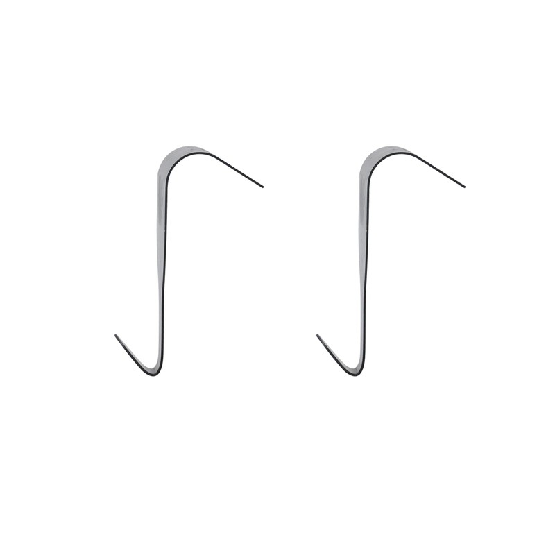 T Tulead Black Molding Hooks Metal Picture Rail Hangers Picture