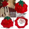 S.fields.inc Strawberry Hat, Cap, Headwear, Party Hat, Adult & Children,