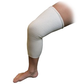 Elastische röhrenförmige Bandage für die Oberschenkel Größe F, 1 m lang, 20 cm im Durchmesser