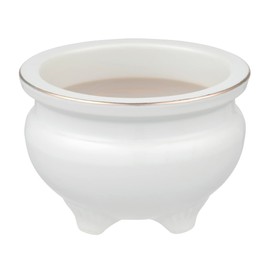 CATEGORY: Buddhist Ritual Implements God Hardware 仏壇 White Gold Lotus 4.0 Burner AM – tm589