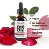 Nutroliq Vitamin B12 Liquid Drops - High-Strength 5000mcg Methylcobalamin Supplement