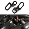 XuJJunB 2Pcs Stainless Steel Stay Motorcycle Auxiliary Light Bracket Angle