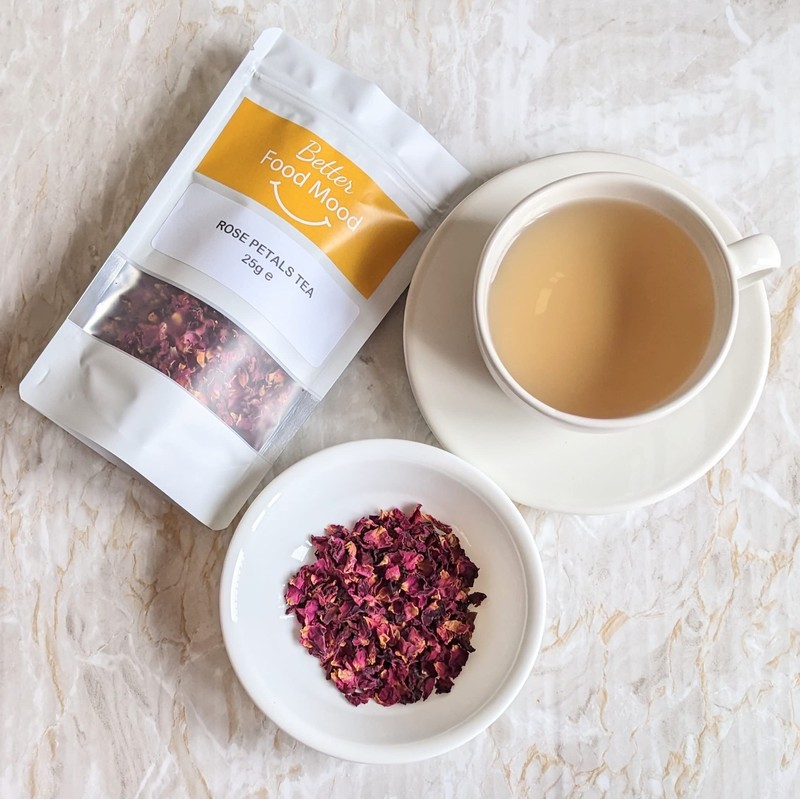 Better Food Mood Rose Petals Loose Leaf Tea 50g |