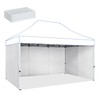 CROWN SHADES 10x15 Canopy Sidewalls (4pck) - Canopy Walls 10x15,