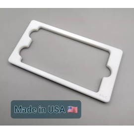 Musicman Bass humbucker  pickup ring (white)