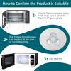 16.5 Inch Microwave Glass Plate Replacement for P-anasonic Microwave Replacement