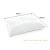 Mogu Pillowcase, White, Family Health Pillow, Replacement Cover, Total Length: