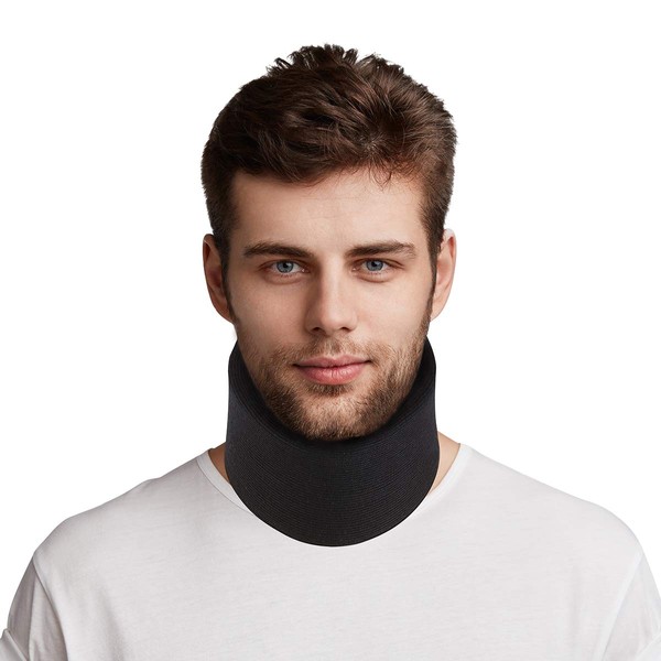 Healifty Neck Brace - One Size Cervical Collar - Adjustable, Super Soft - Support Wear for Sleeping - Relieves Pain and Pressure in Spine - for Men, Women, Elderly