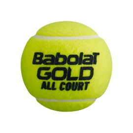 Babolat 502085 Tennis Ball GOLD ALL COURT 1 Box / 18 Cans