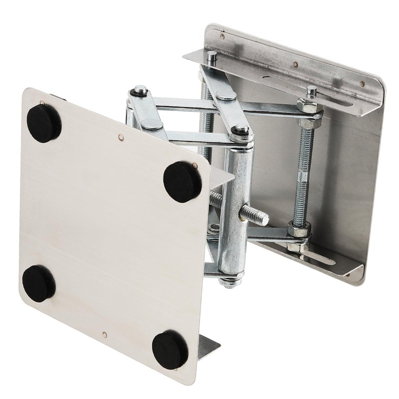 LEXININ 100 x 100mm Laboratory Lifting Platform, Stainless Steels Scientific