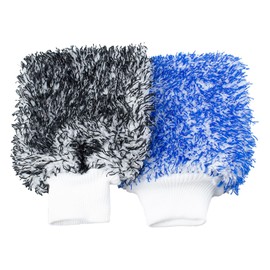Car Wash Mitts Gloves Microfiber Car Wash Gloves Car Wash Mop Car Wash Supplies Set of 2